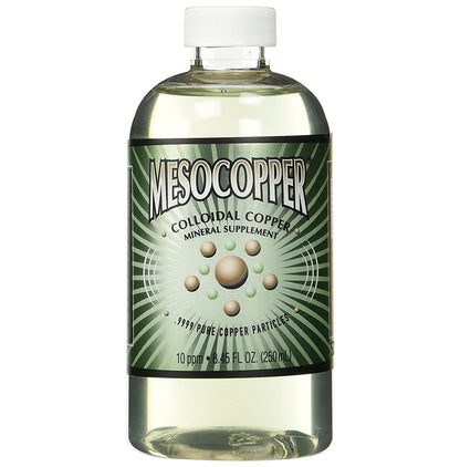 Mesocopper Colloidal Copper 10ppm Mineral Supplement - Classic Derma