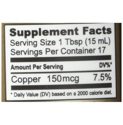 Mesocopper Colloidal Copper 10ppm Mineral Supplement