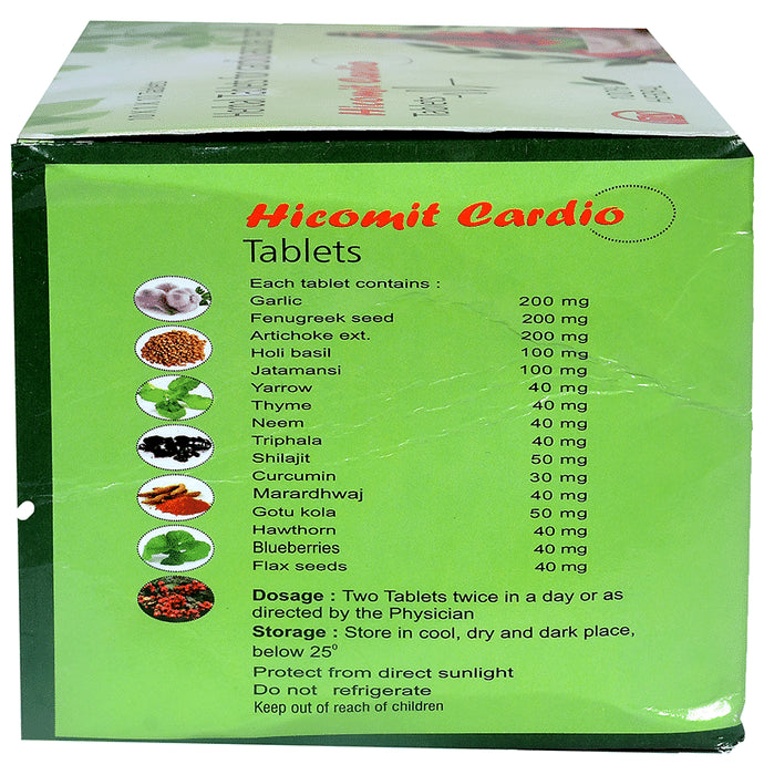 Metabolic Life Sciences Combo Pack of Hicomit Cardio Tablet (10) & Hicomit Gold Tablet (10)