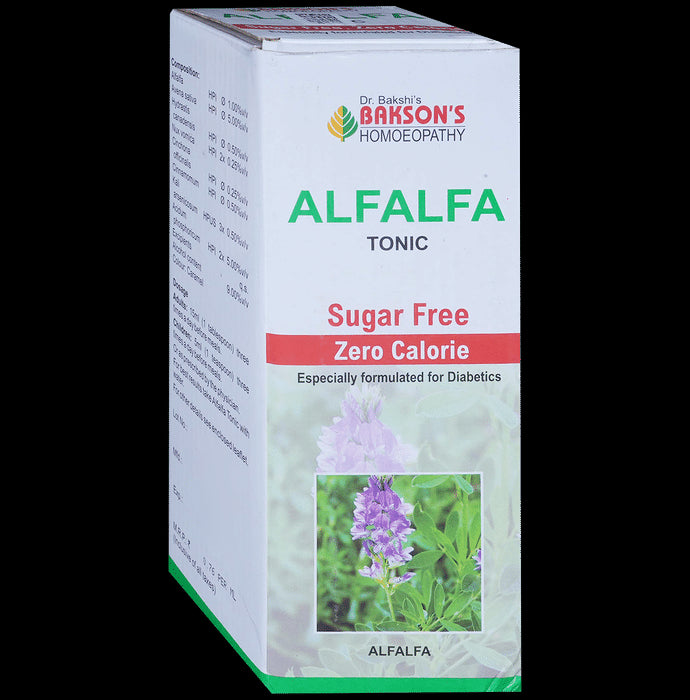 Bakson's Homeopathy Alfalfa Tonic Sugar Free