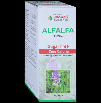 Bakson's Homeopathy Alfalfa Tonic Sugar Free