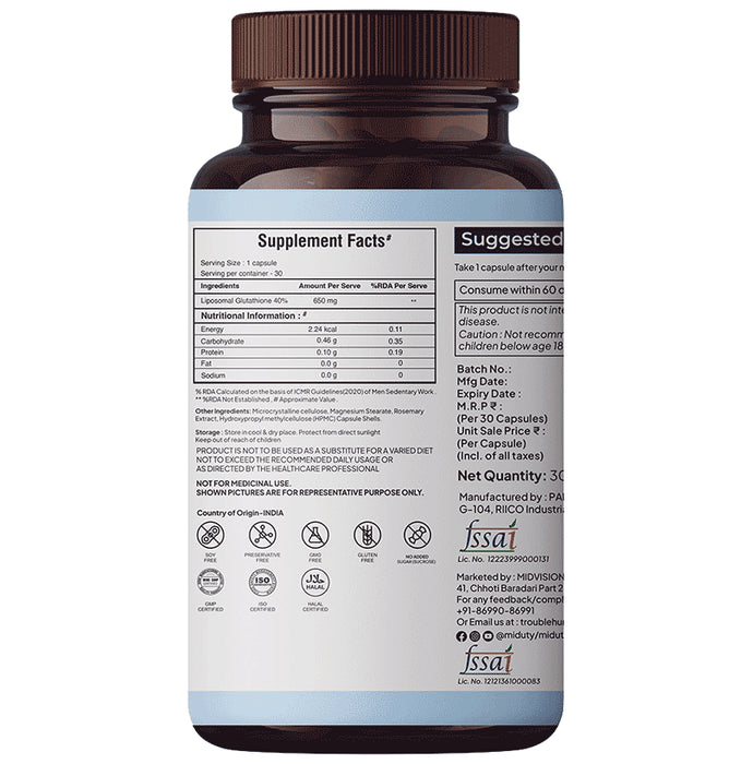 Miduty Glutathione Capsule