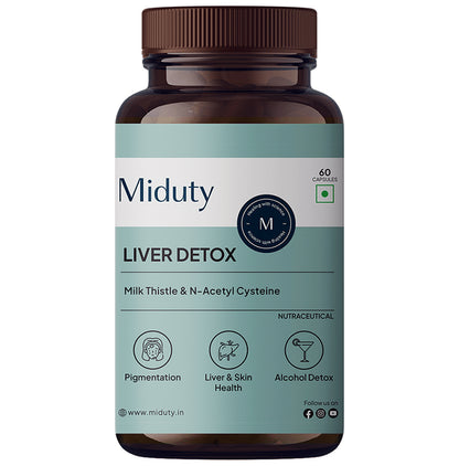 Miduty Liver Detox Capsule - Classic Derma