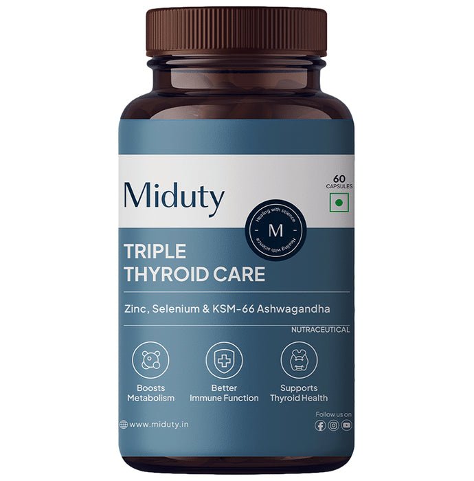 Miduty Triple Thyroid Care Capsule - Classic Derma