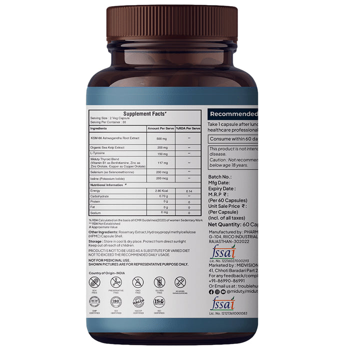 Miduty Triple Thyroid Care Capsule