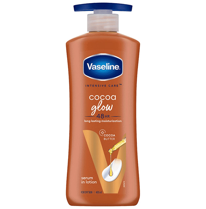 Vaseline Intensive Care Body Cocoa Glow Lotion - Classic Derma