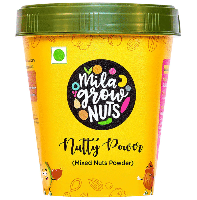 Milagrow Nuts Nutty Power Mixed Nuts Powder - Classic Derma