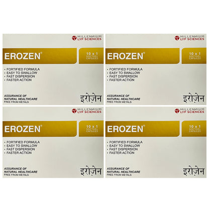 Millennium Herbal Care Erozen Softgel Capsule (10 Each) | Supports Men's Health - Classic Derma