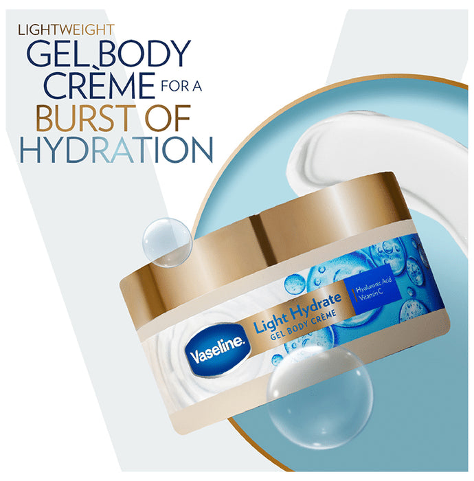 Vaseline Light Hydrate Gel Body Creme Hyaluronic Vitamin-C
