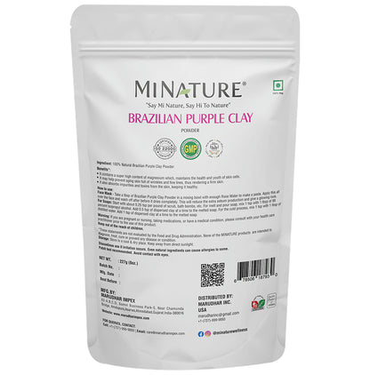 Minature Brazilian Purple Clay Powder