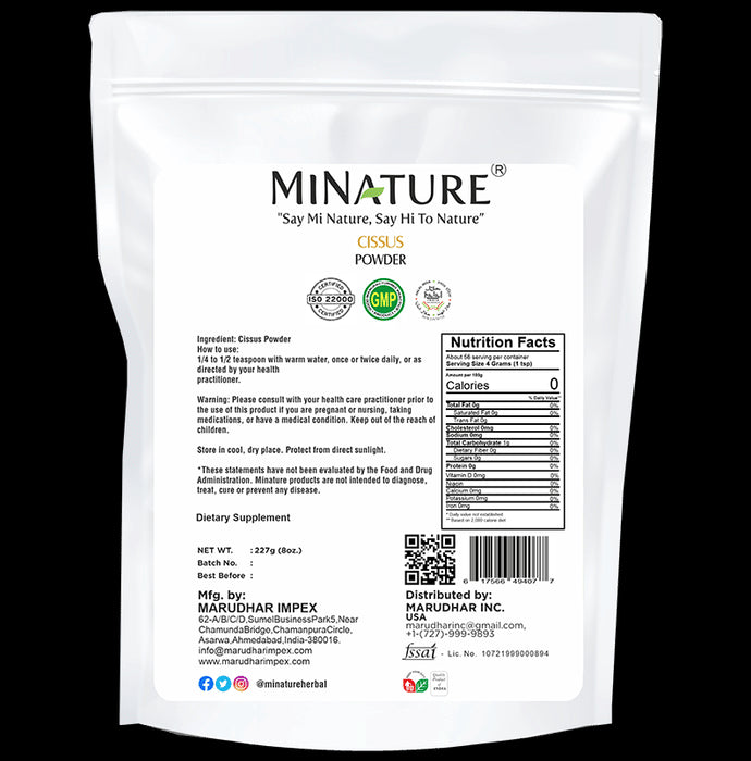 Minature Cissus Powder