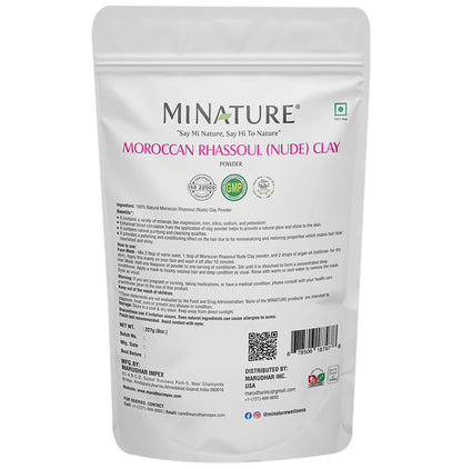 Minature Moroccan Rhassoul (Nude) Clay Powder