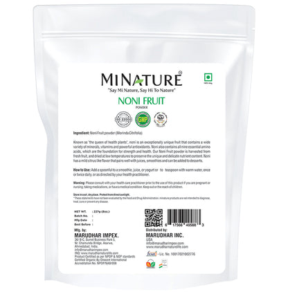 Minature Noni Fruit Powder