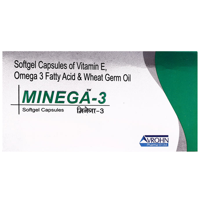 Minega 3 Softgel Capsule - Classic Derma