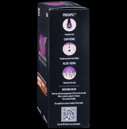 Minichek Anti Hair Loss Shampoo with Procapil, Caffeine & Aloe Vera | Sulphate & Paraben Free