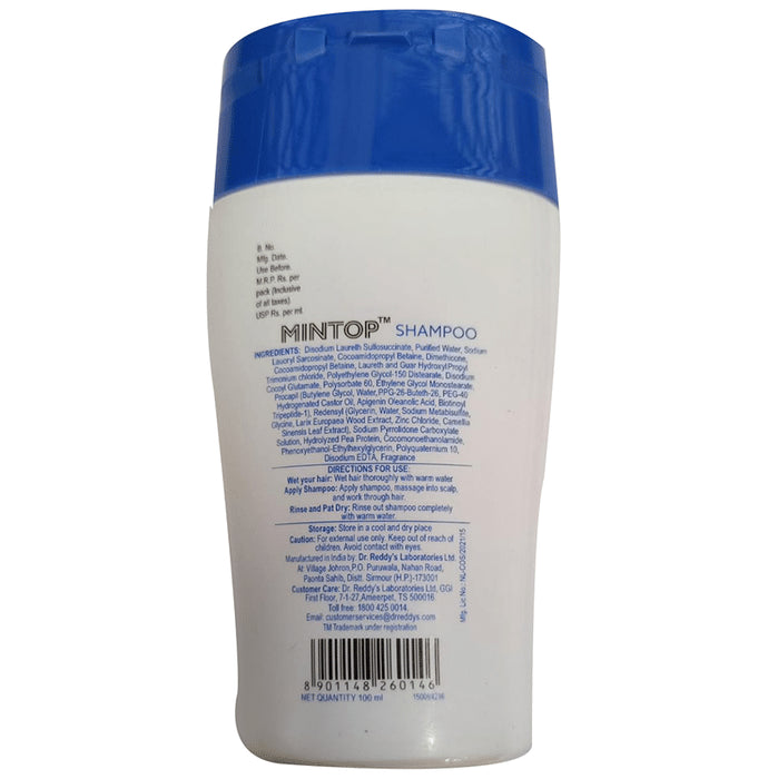 Mintop Shampoo for Hair Fall Control | Sulphate & Paraben Free