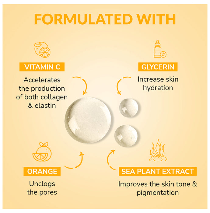 Mirabelle Cosmetics Korea Vitamin C & E Facial Sheet Mask