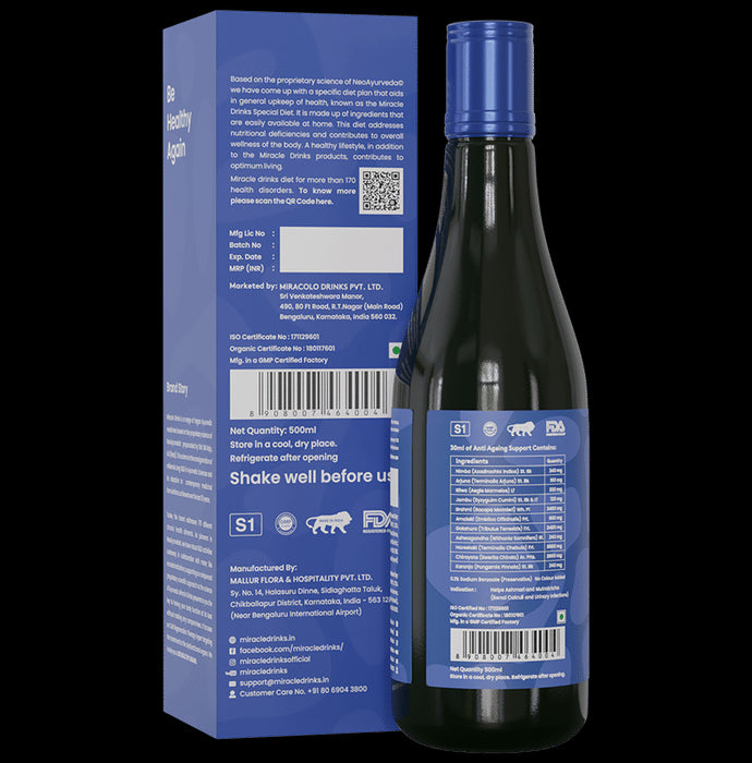 Miracle Drinks Anti Ageing Support Tonic