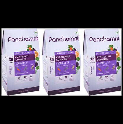 Panchamrit Eye Health Gummies (30 Each) - Classic Derma
