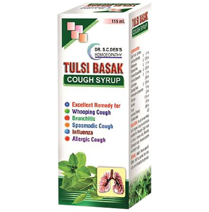 Dr. S.C.Deb's Tulsi Basak Cough Syrup - Classic Derma