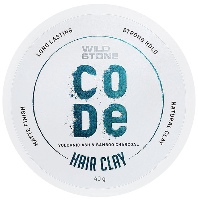 Wild Stone CODE Hair Clay - Classic Derma