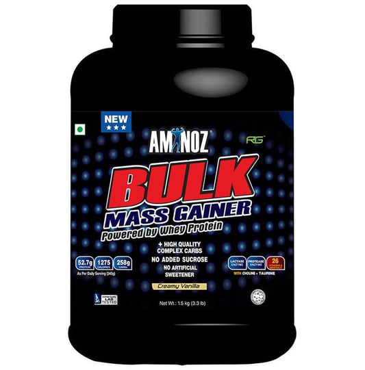 Aminoz Bulk Mass Gainer Creamy Vanilla - Classic Derma