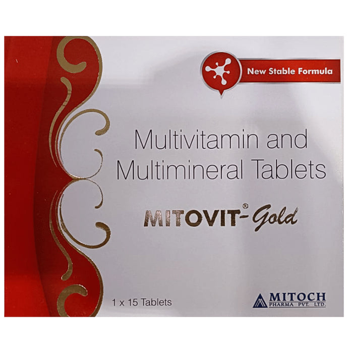 Mitovit Gold Tablet - Classic Derma