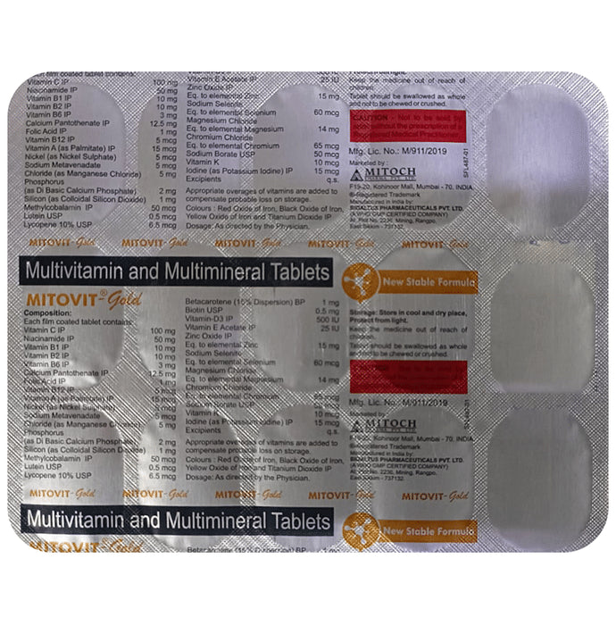 Mitovit Gold Tablet