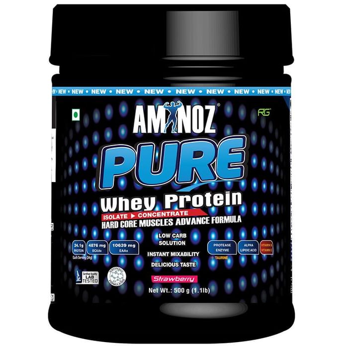 Aminoz Pure Whey Protein Strawberry - Classic Derma