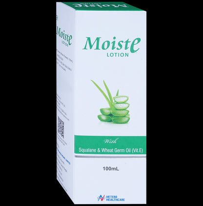 Moiste Lotion with Squalane & Wheat Germ Oil (Vitamin E)