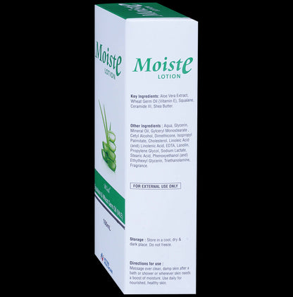 Moiste Lotion with Squalane & Wheat Germ Oil (Vitamin E)