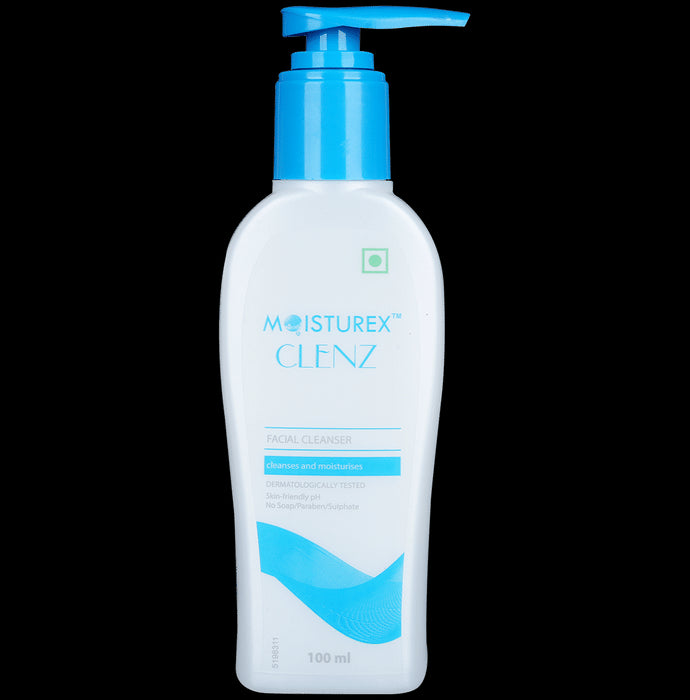 Moisturex Clenz Facial Cleanser | Skin Friendly pH, Soap, Paraben & Sulphate Free
