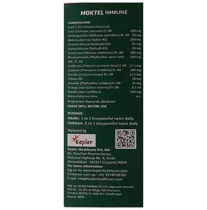 Moktel Immune Syrup