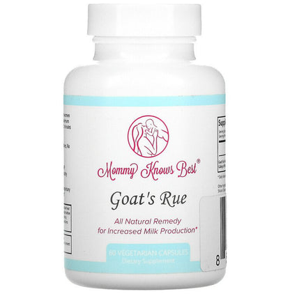 Mommy Knows Best Goat's Rue Vegetarian Capsule - Classic Derma