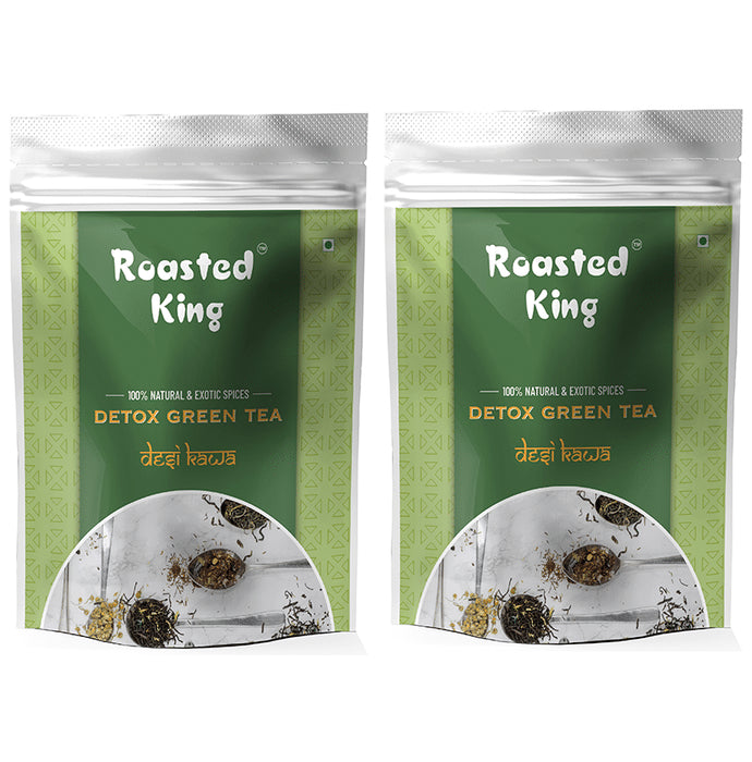 Roasted King Detox Green Tea (150gm Each) - Classic Derma