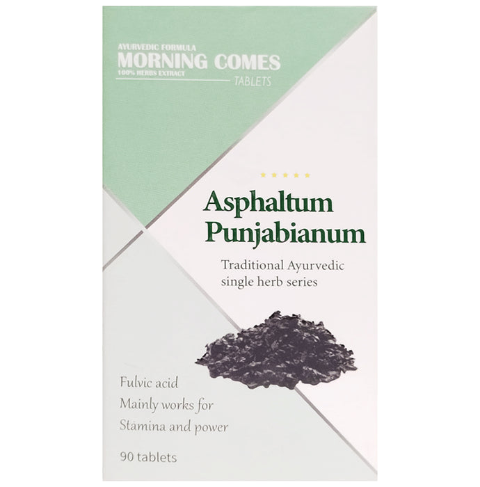 Morning Comes Shilajit Tablet - Classic Derma
