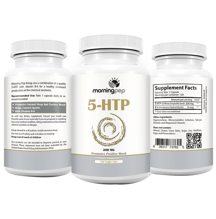 Morning Pep 5-HTP Veggie Cap