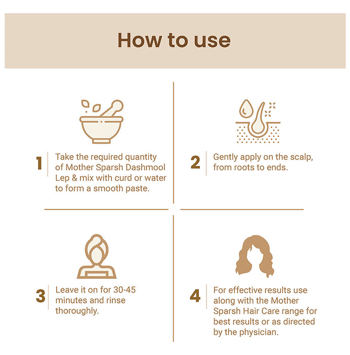 Mother Sparsh Dashmool Hair Lep