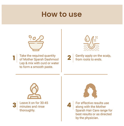 Mother Sparsh Dashmool Hair Lep