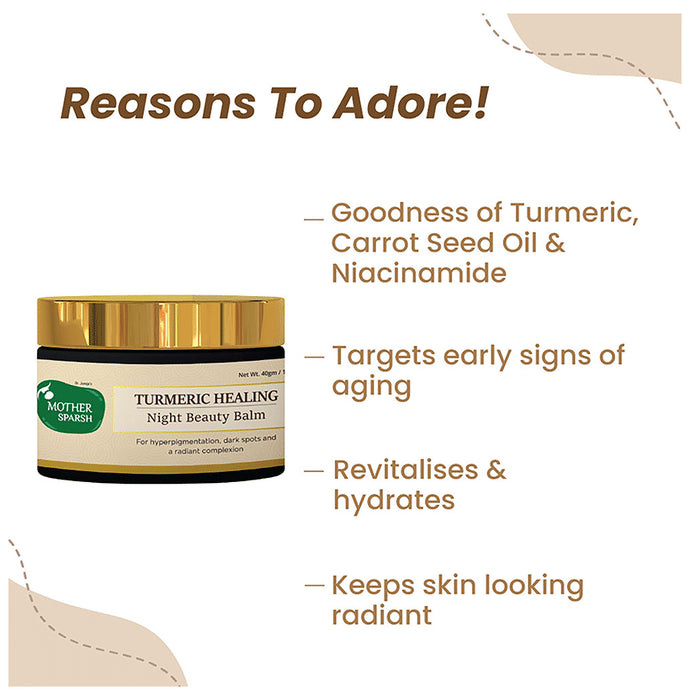 Mother Sparsh Turmeric Healing Night Beauty Balm