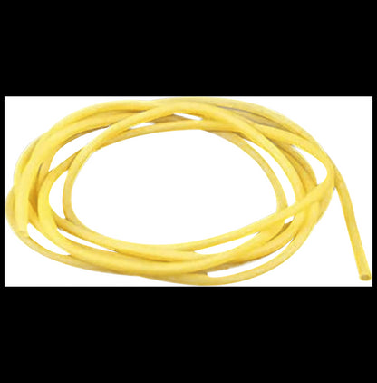 Mowell Latex Tube Tourniquet Band Rubber for Blood Sample Yellow 18 Inch