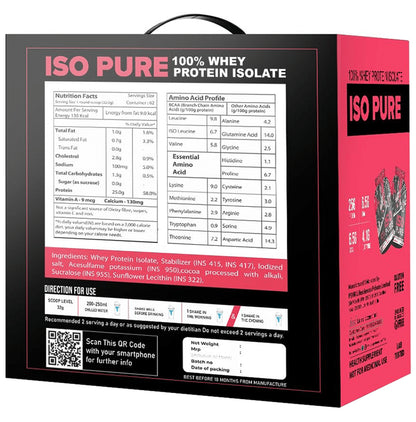 MP Muscle Performance 100% Whey Isolate Look Powder Mango