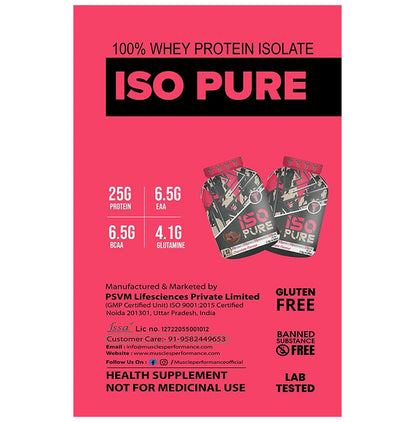 MP Muscle Performance 100% Whey Isolate Look Powder Mango