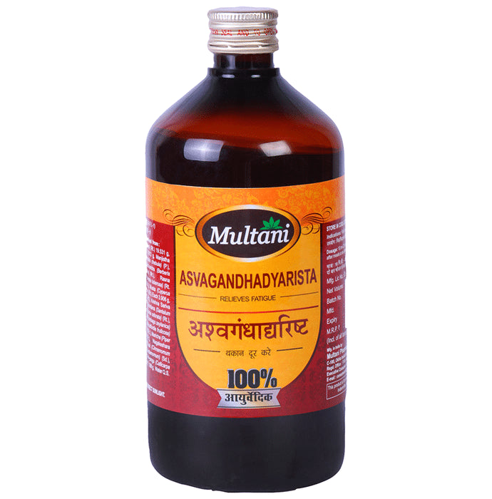 Multani Asvagandhadyarista Syrup - Classic Derma