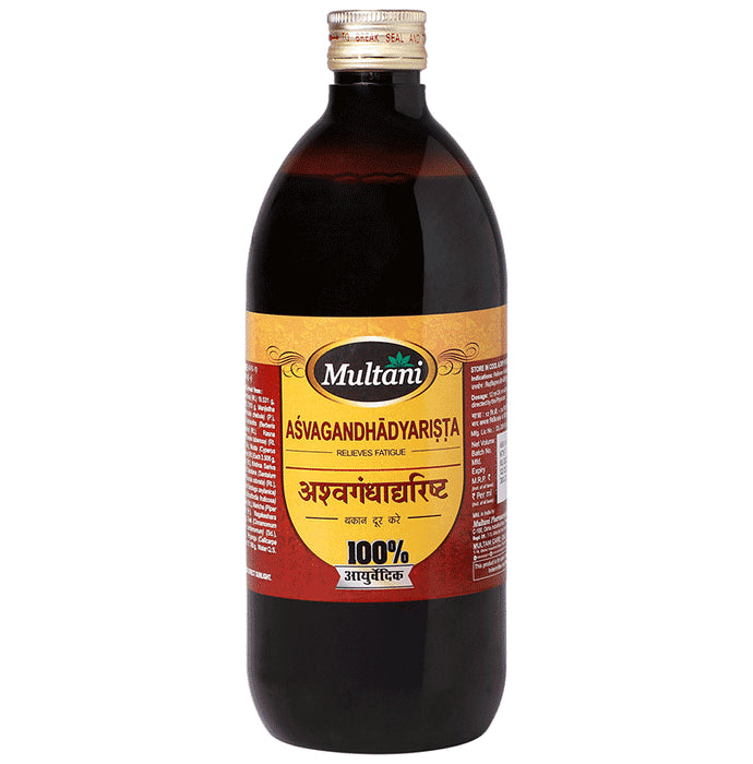 Multani Asvagandhadyarista Syrup - Classic Derma
