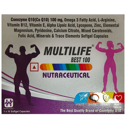 Multilife Best 100 Softgel Capsule - Classic Derma