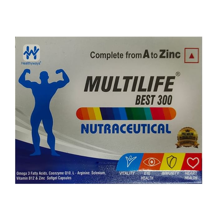 Multilife Best 300 Softgel Capsule - Classic Derma