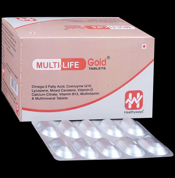 Multi-Life Gold Tablet - Classic Derma