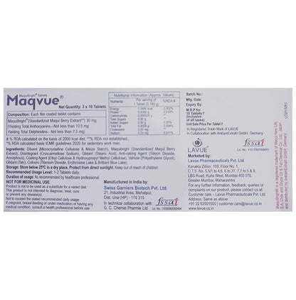 Maqvue Tablet