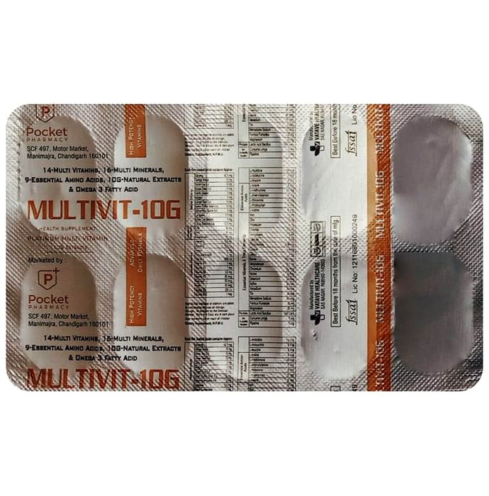 Multivit 10G Tablet